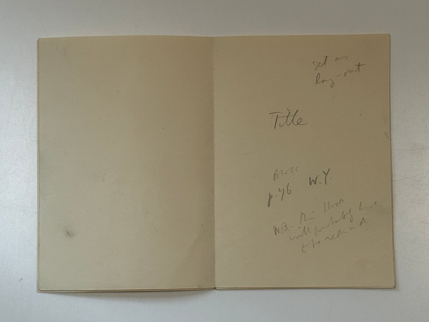 A.A. Milne Winnie the Pooh Manuscript Archive - E.H Shepard, Now We Are Six