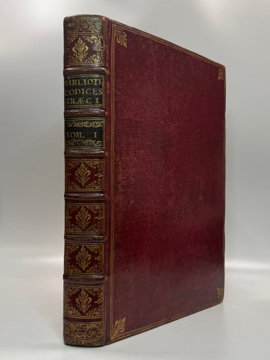 Regiae Bibliothecae Matritensis Codices 1769 Important Bibliography First Edition