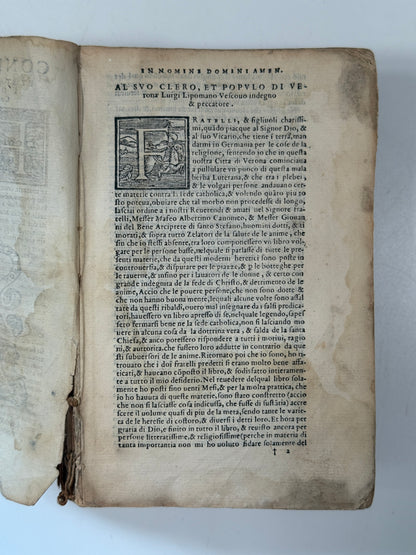 Establishment of the Catholic Dogmas 1553