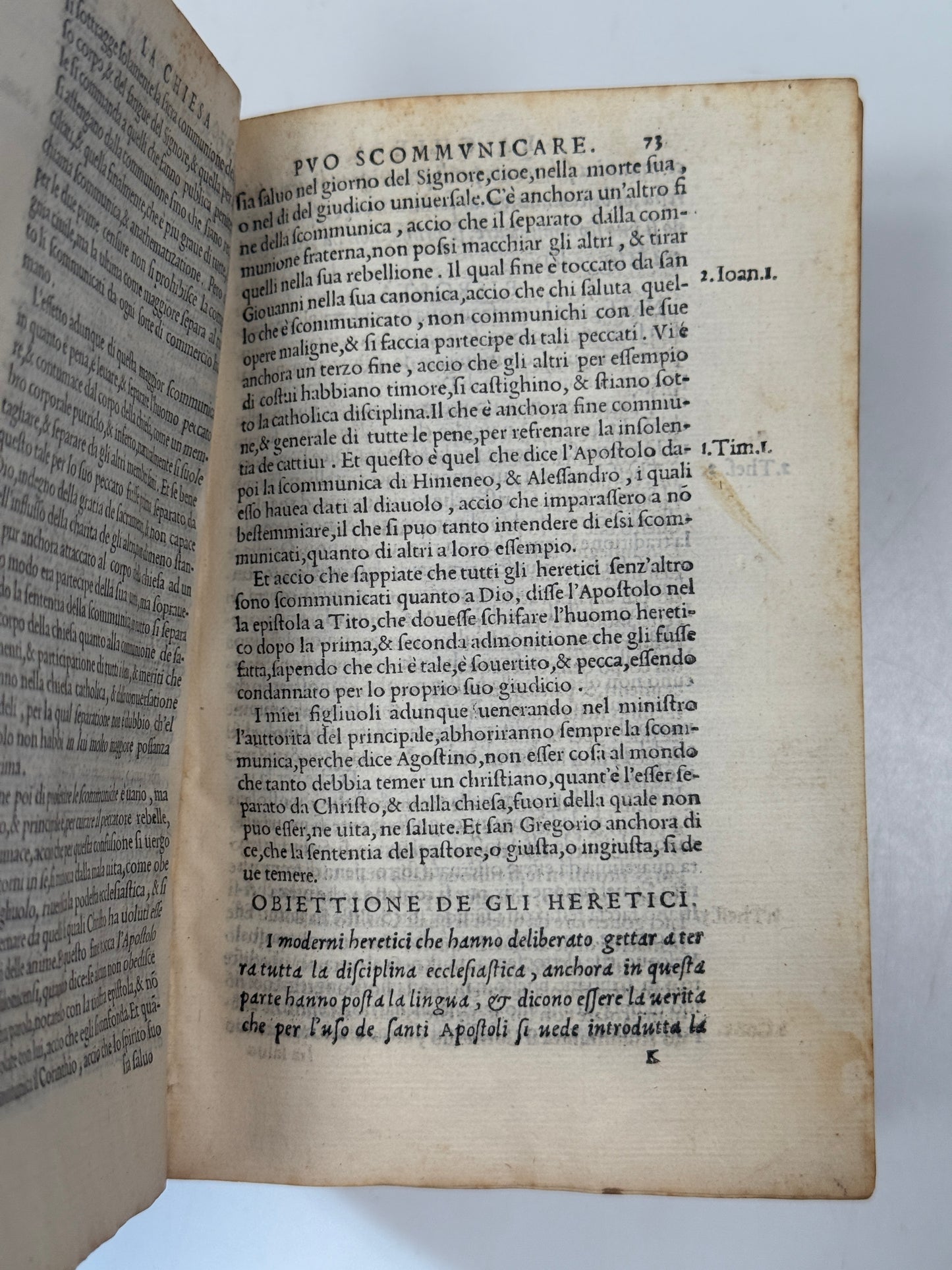 Establishment of the Catholic Dogmas 1553