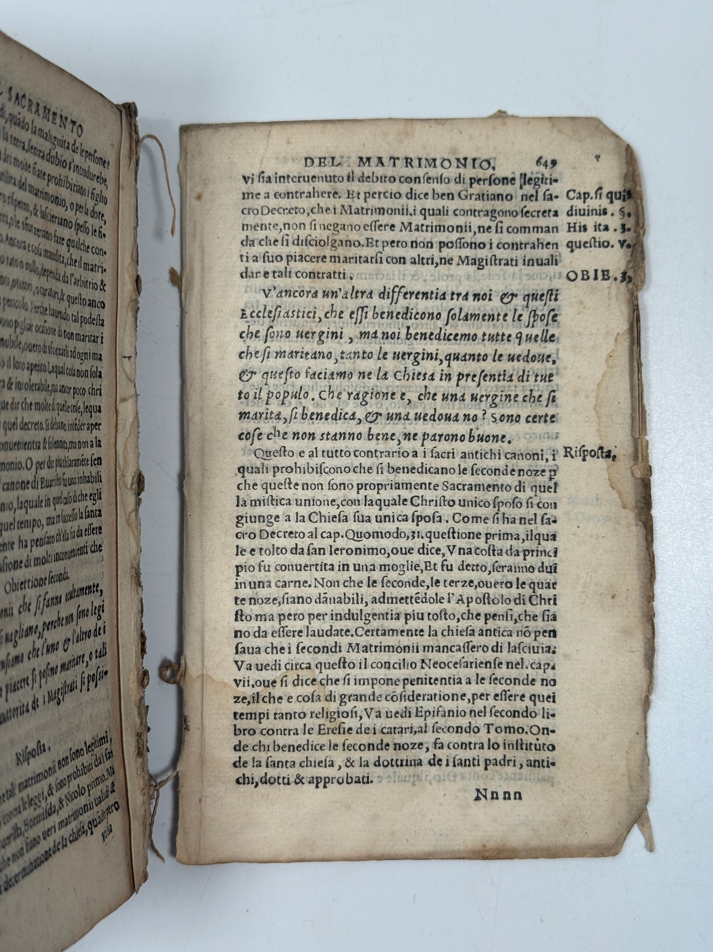Establishment of the Catholic Dogmas 1553