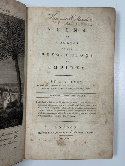 The Revolutions of Empires 1792