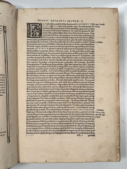 The Works of Tertullian 1528 John Calvin's Edition