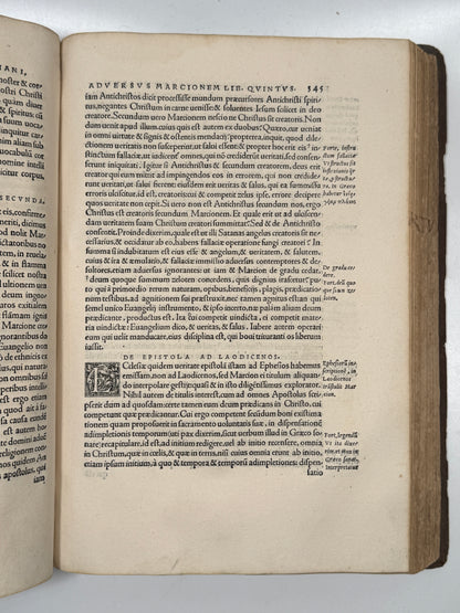 The Works of Tertullian 1528 John Calvin's Edition