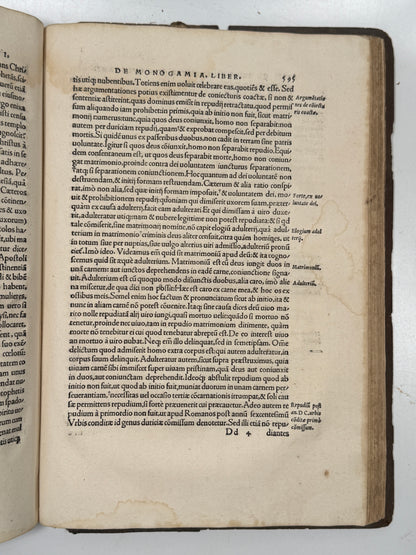 The Works of Tertullian 1528 John Calvin's Edition