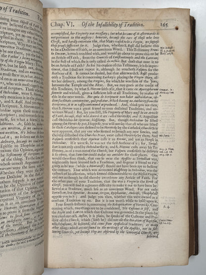 Edward Stillingfleet on Protestantism 1665 First Edition