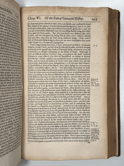 Edward Stillingfleet on Protestantism 1665 First Edition