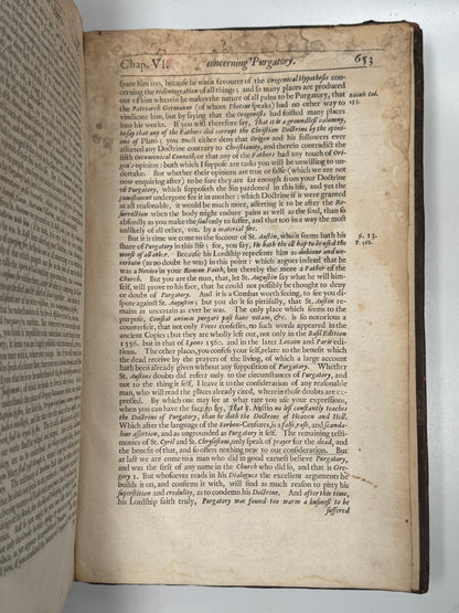 Edward Stillingfleet on Protestantism 1665 First Edition