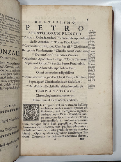 The Construction of the Vatican 1715