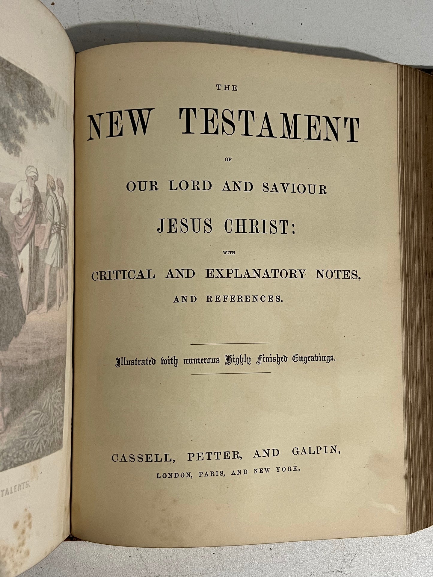 Antique King James Bible 1800s