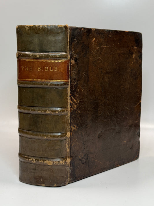 Antique Bible 1585; Geneva Bible