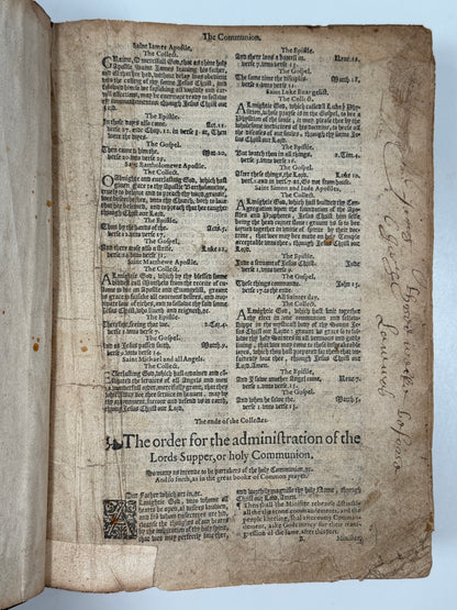 Antique Bible 1585; Geneva Bible