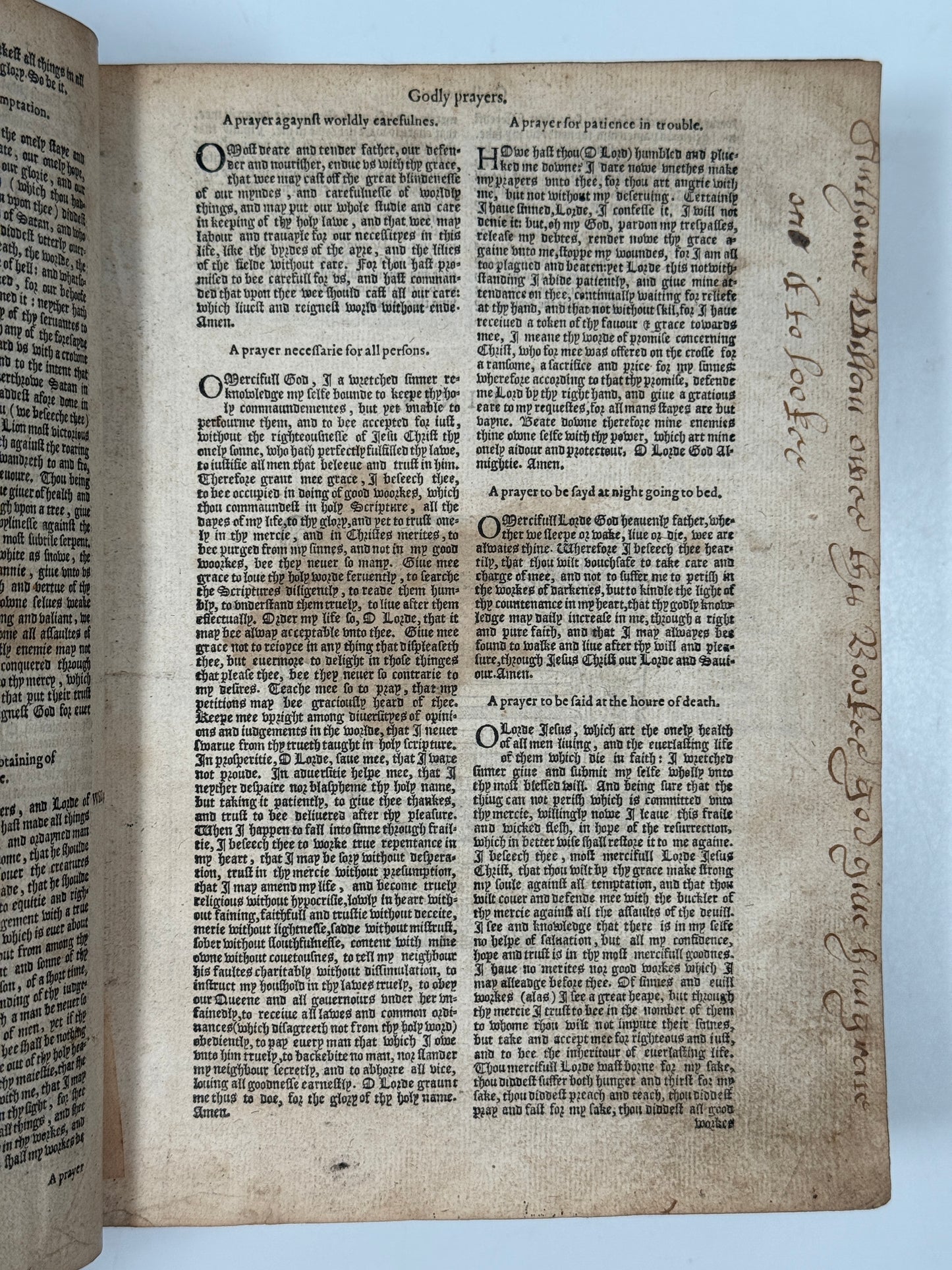 Antique Bible 1585; Geneva Bible