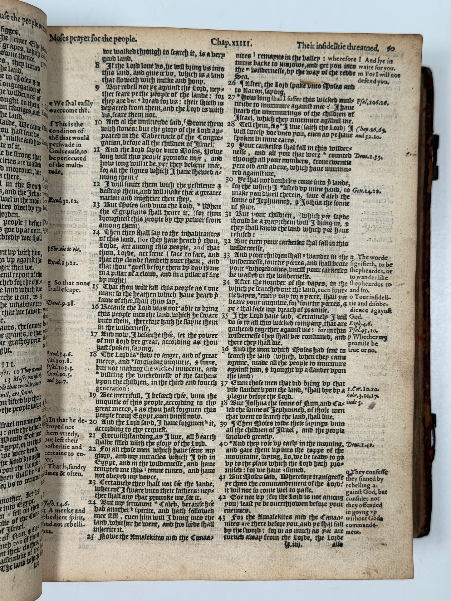 Antique Bible 1585; Geneva Bible