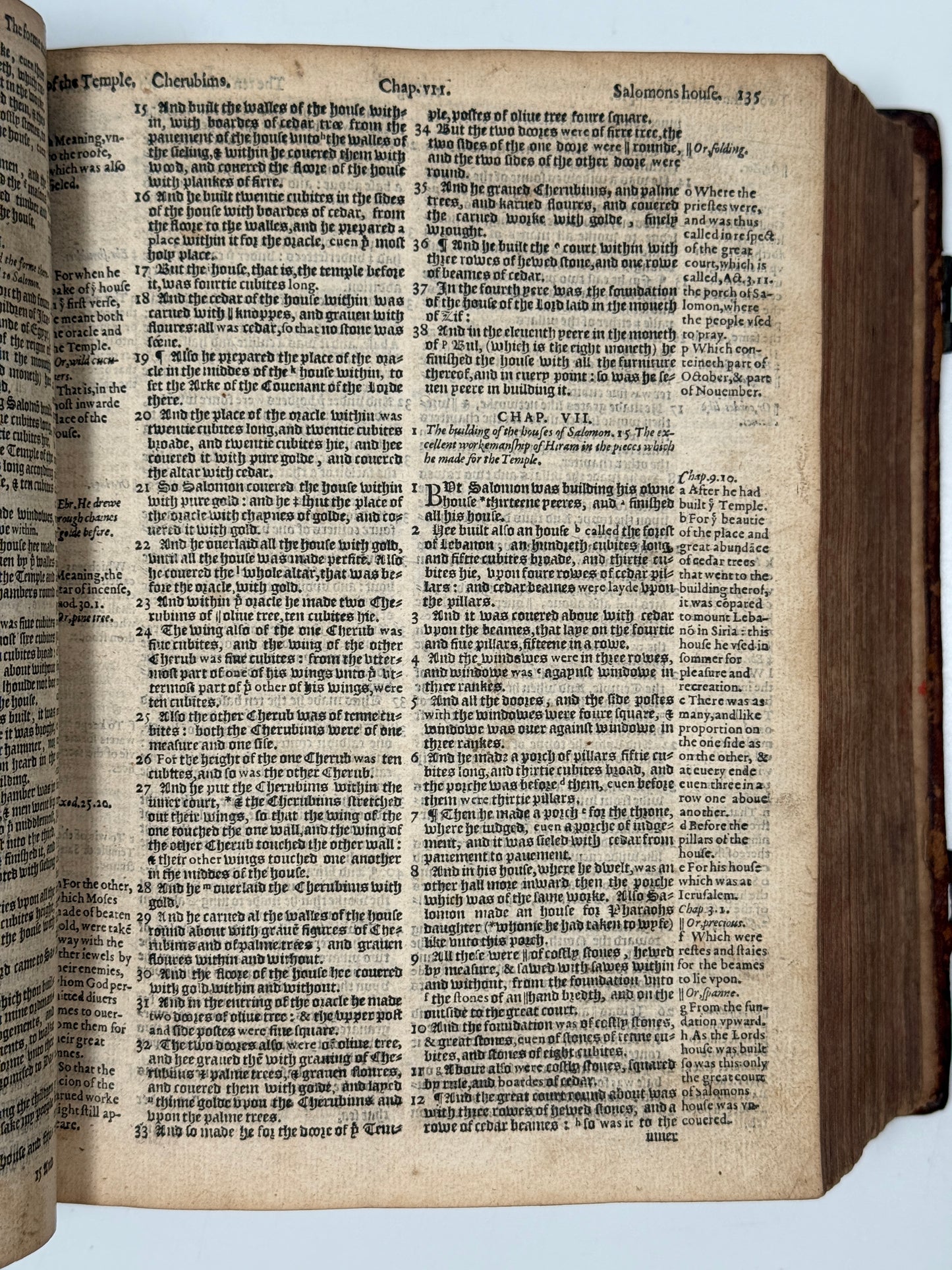 Antique Bible 1585; Geneva Bible