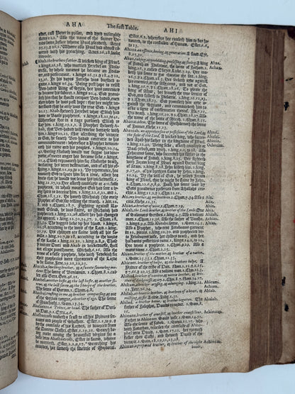 Antique Bible 1585; Geneva Bible