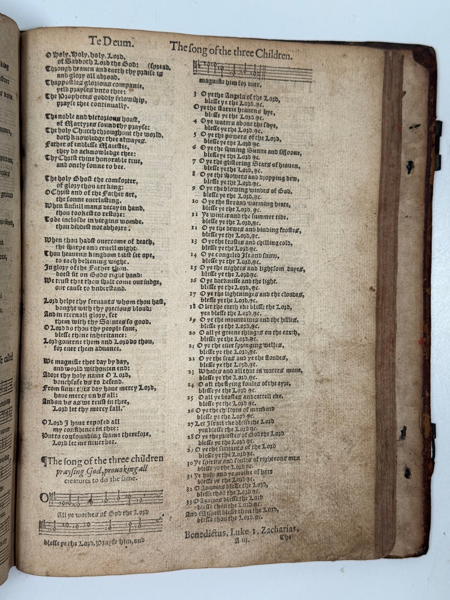 Antique Bible 1585; Geneva Bible