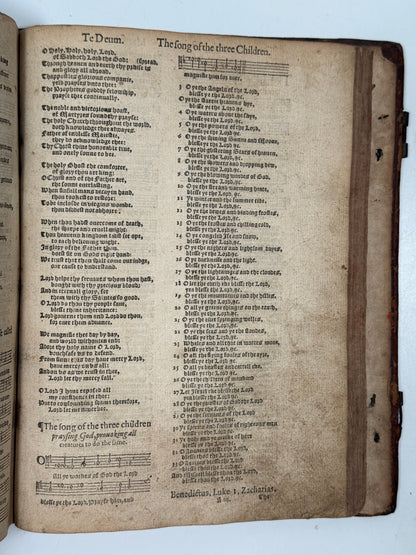 Antique Bible 1585; Geneva Bible