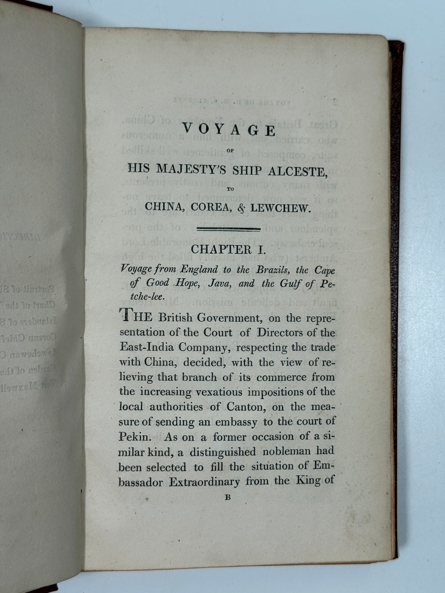 Maxwell's Voyage to China, Korea 1820 John McLeod