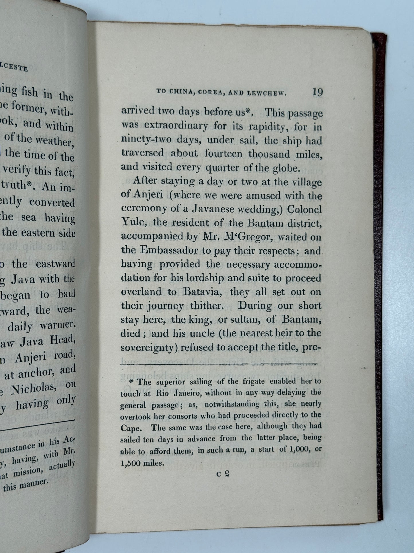 Maxwell's Voyage to China, Korea 1820 John McLeod
