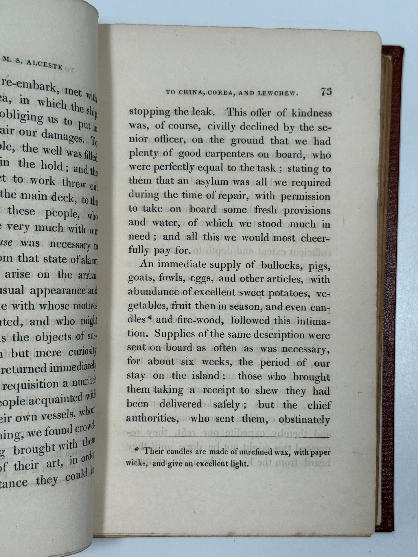 Maxwell's Voyage to China, Korea 1820 John McLeod