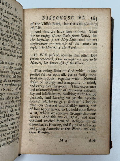 Discourses on Several Texts of Scripture by Henry More 1692 First Edition