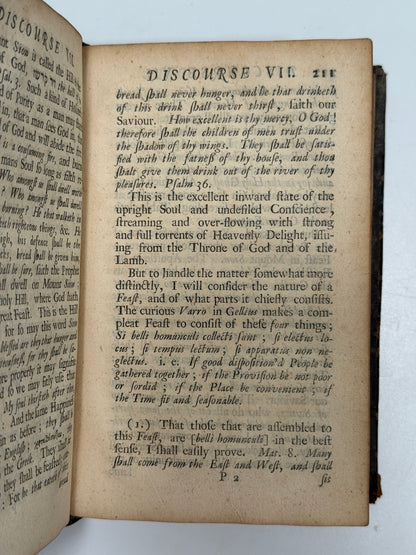 Discourses on Several Texts of Scripture by Henry More 1692 First Edition