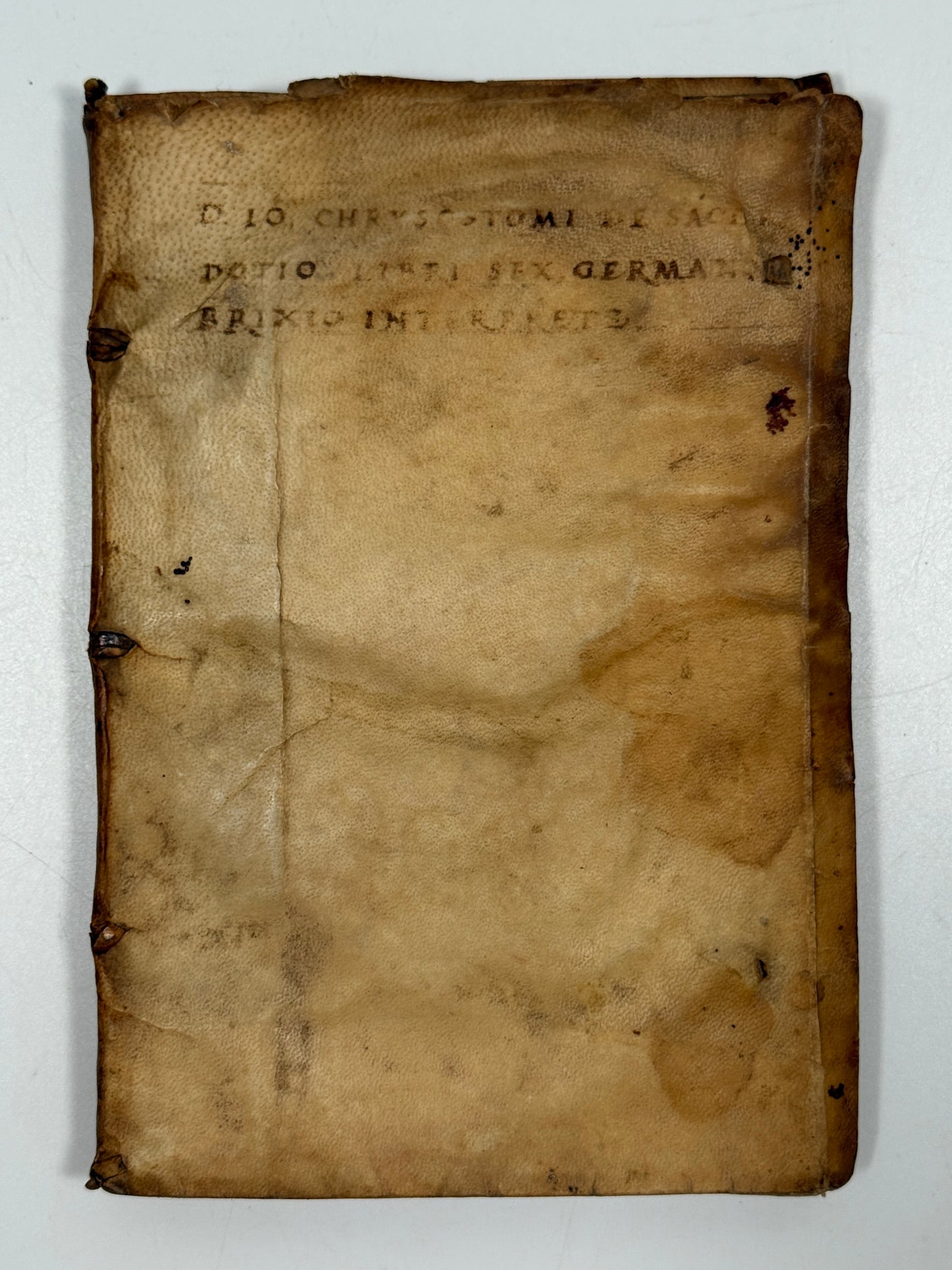 De sacerdotio by John Chrysostom 1526