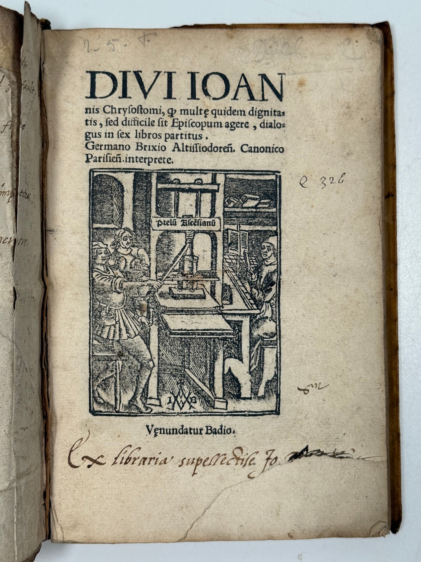 De sacerdotio by John Chrysostom 1526
