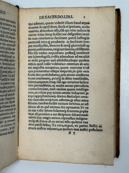De sacerdotio by John Chrysostom 1526