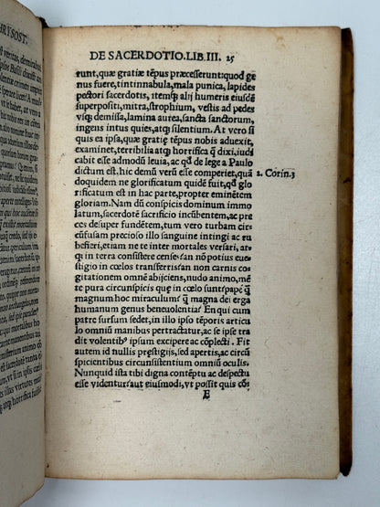 De sacerdotio by John Chrysostom 1526