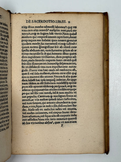 De sacerdotio by John Chrysostom 1526