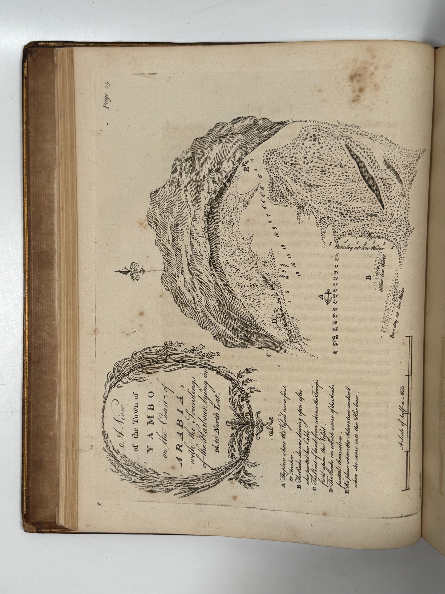 Adventures in the Course of a Voyage up the Red-Sea 1780 First Edition