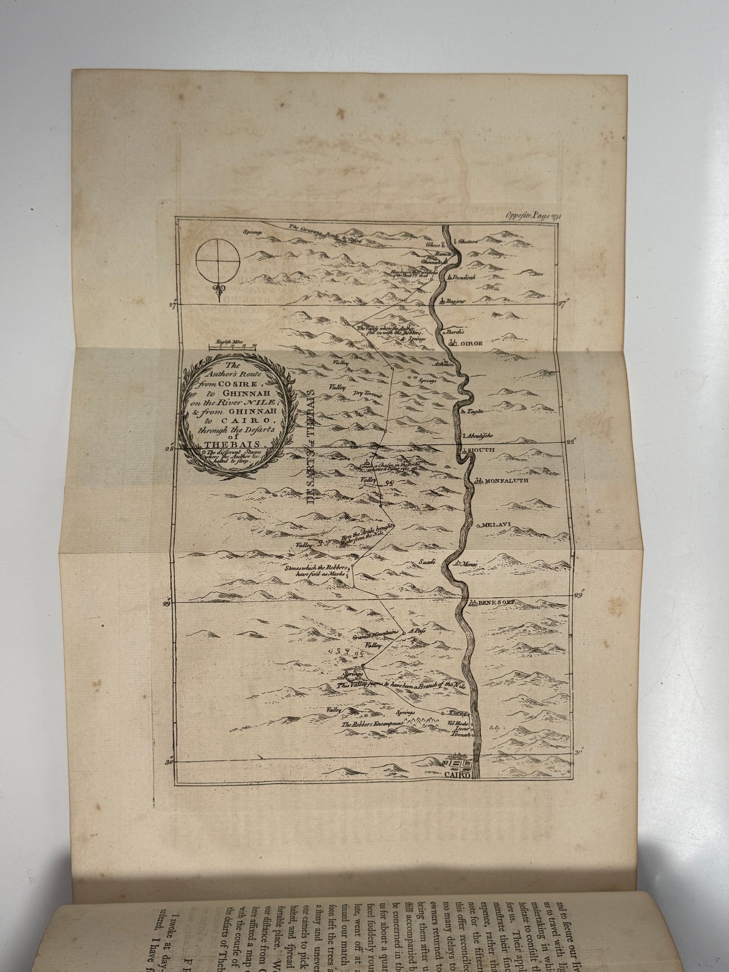 Adventures in the Course of a Voyage up the Red-Sea 1780 First Edition