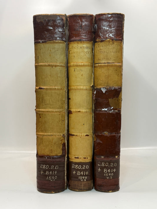 Robert Bellarmine's Disputationes de Controversiis 1590