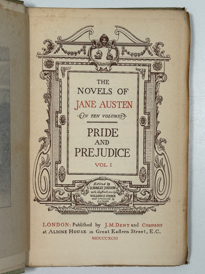 The Novels of Jane Austen 1893