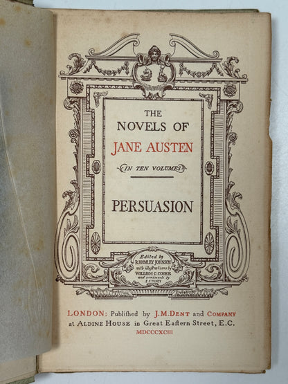 The Novels of Jane Austen 1893