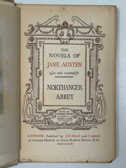 The Novels of Jane Austen 1893