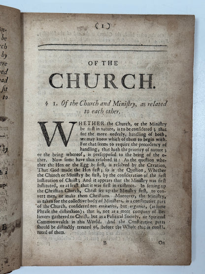 The Remains of John Corbet 1684 First Edition