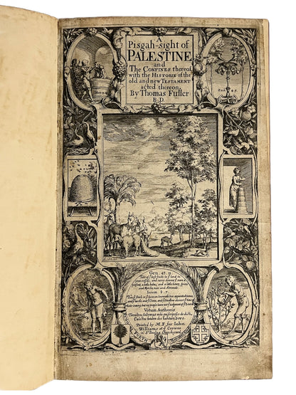 A Pisgah-sight of Palestine by Thomas Fuller 1650 First Edition