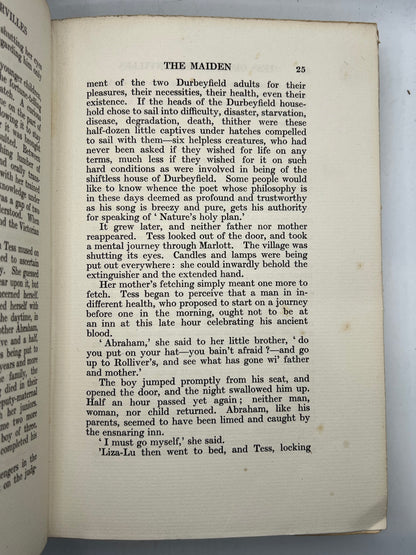 The Works of Thomas Hardy SIGNED 1919-20 Mellstock Edition