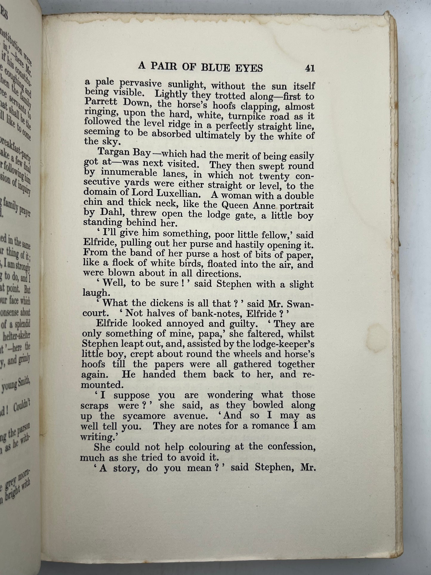 The Works of Thomas Hardy SIGNED 1919-20 Mellstock Edition