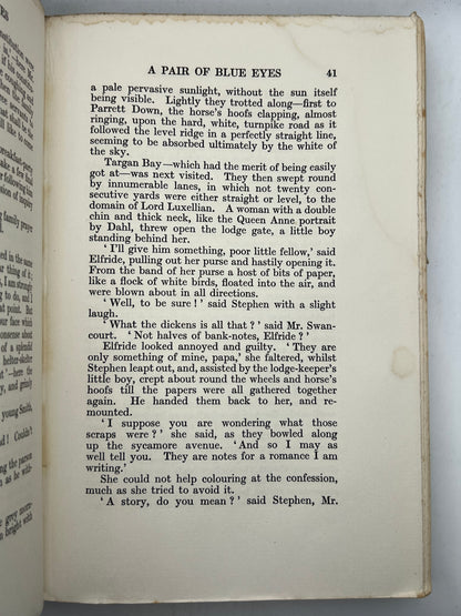 The Works of Thomas Hardy SIGNED 1919-20 Mellstock Edition