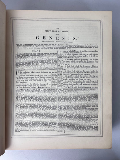 Antique King James Bible c.1860