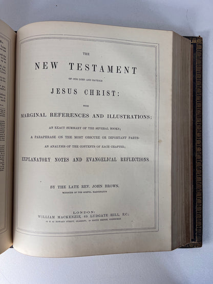 Antique King James Bible c.1860