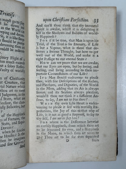 A Practical Treatise Upon Christian Perfection by William Law 1726
