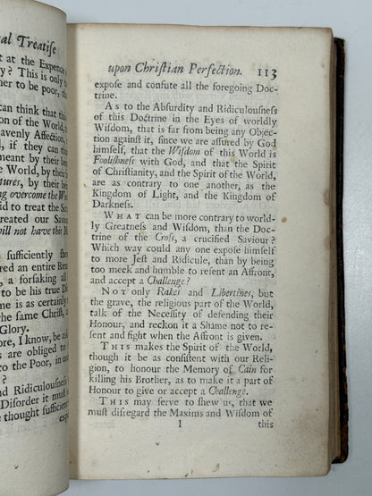A Practical Treatise Upon Christian Perfection by William Law 1726