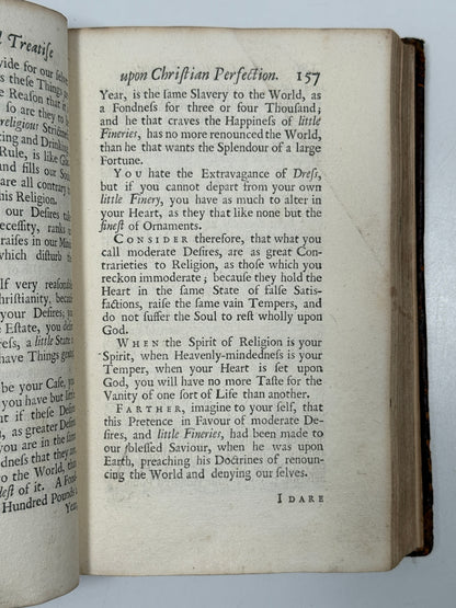 A Practical Treatise Upon Christian Perfection by William Law 1726