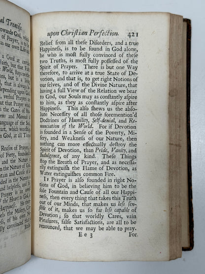 A Practical Treatise Upon Christian Perfection by William Law 1726