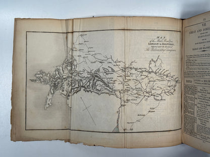 Paterson's Road - Topography by Edward Mogg c.1830